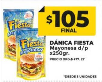 Supermayorista Vital Dánica fiesta mayonesa d p oferta