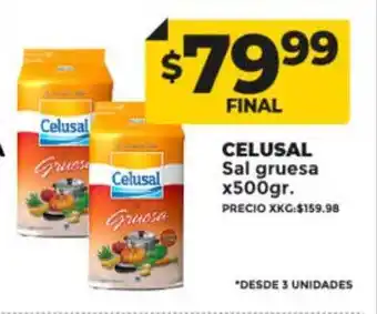 Supermayorista Vital Celusal sal gruesa oferta