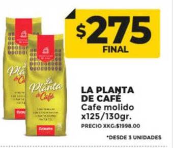 Supermayorista Vital La planta de café cafe molido oferta