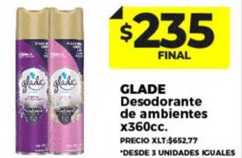 Supermayorista Vital Glade desodorante de ambientes oferta