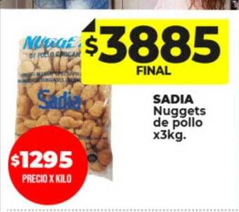 Supermayorista Vital Sadia nuggets de pollo oferta