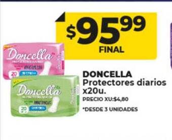 Supermayorista Vital Doncella protectores diarios oferta