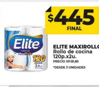 Supermayorista Vital Elite maxirollo rollo de cocina oferta