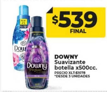Supermayorista Vital Downy suavizante botella oferta