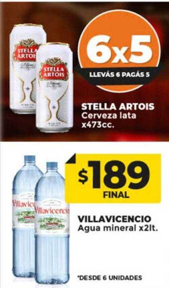 Supermayorista Vital Villavicencio agua mineral oferta