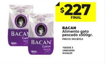 Supermayorista Vital Bacan alimento gato pescado oferta