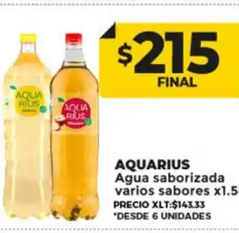 Supermayorista Vital Aquarius agua saborizada varios sabores oferta