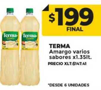 Supermayorista Vital Terma amargo varios sabores oferta