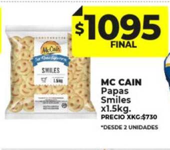 Supermayorista Vital Mc cain papas smiles oferta