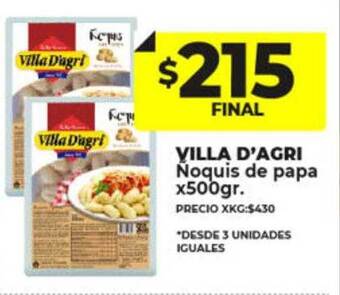 Supermayorista Vital Villa d'agri noquis de papa oferta