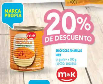 Makro M&K En Choclo Amarillo En grano x 300 g oferta