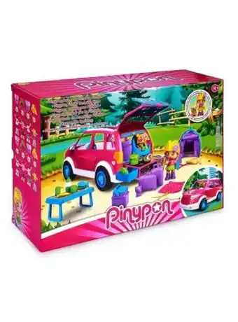 El Mundo del Juguete Playset pinypon coche camping incluye 2 figuras original oferta