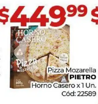 Diarco Pizza Mozarella Pietro Horno Casero 1un oferta