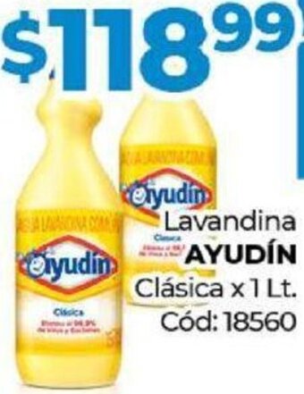 Diarco Lavandina Ayudín Clásica 1L oferta