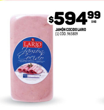 Makro Lario Jamón Cocido x kg oferta
