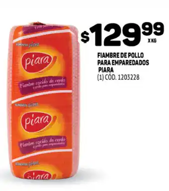 Makro Piara Fiambre de Pollo Para Emparedados x kg oferta