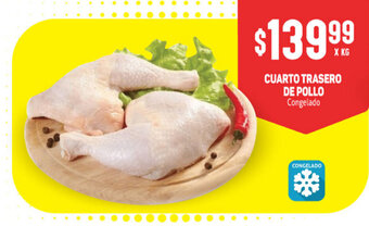 Makro Cuarto Trasero de Pollo Congelado x kg oferta