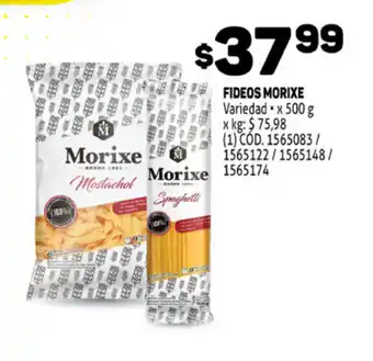 Makro Morixe Fideos Variedad x 500 g oferta