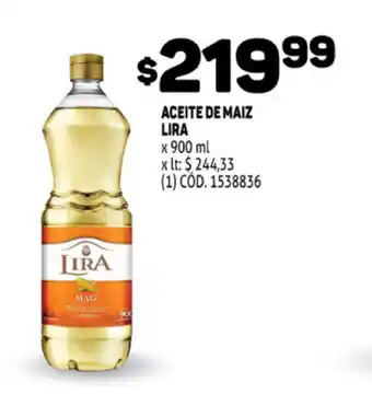 Makro Lira Aceite de Maiz x 900 ml oferta
