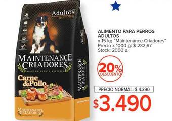 Alimento para perros adultos