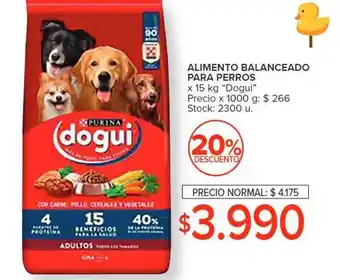 Carrefour Alimento balanceado para perros oferta