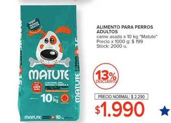 Carrefour Alimento para perros adultos oferta