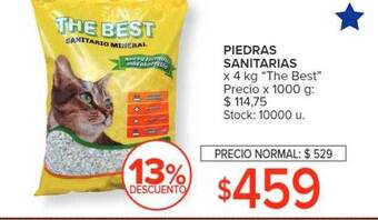 Carrefour Piedras sanitarias oferta