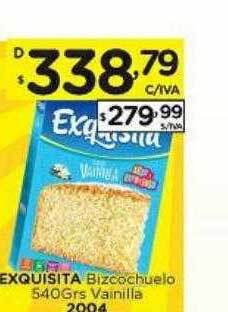 Hipermay Exquisita bizcochuelo vainilla oferta