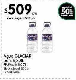 Jumbo Agua glaciar oferta