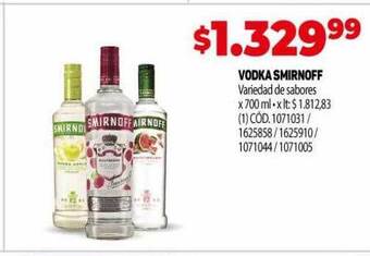 Makro Vodka smirnoff oferta