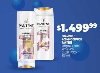 Makro Shampoo or condicionador pantene oferta