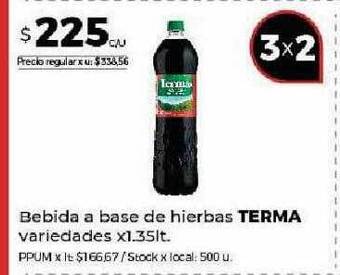 Disco Bebida a base de hierbas terma oferta