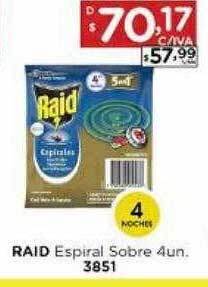 Hipermay Raid espiral sobre oferta