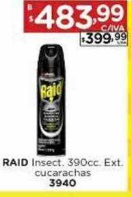 Hipermay Raid insect ext. cucarachas oferta