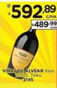 Hipermay Viñas de alvear vino tinto oferta