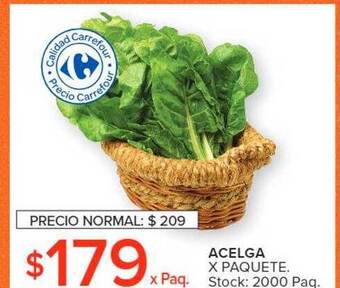 Carrefour Market Acelga oferta