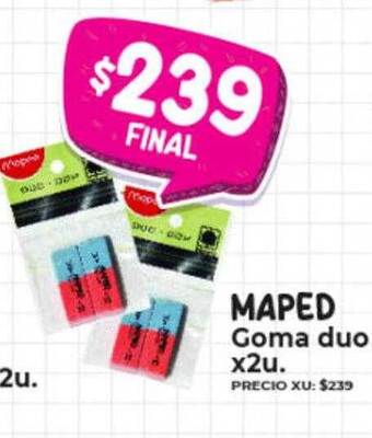 Maped goma duo