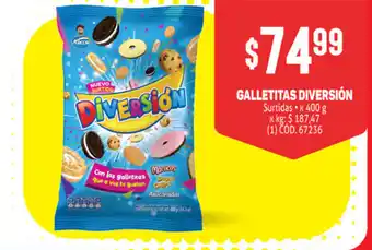 Makro Diversión Galletitas Surtidas x 400 g oferta