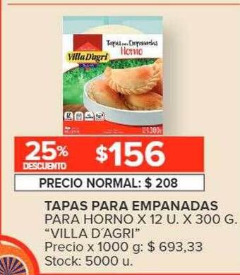 Carrefour Tapas para empanadas oferta