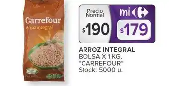 Carrefour Arroz integral oferta