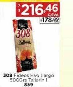 Hipermay 308 fideos hvo largo oferta