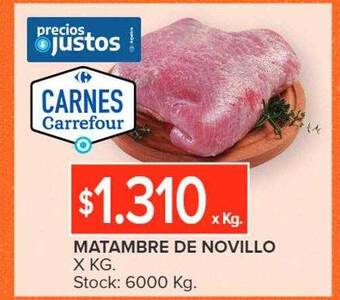 Matambre de novillo