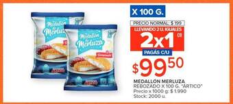 Carrefour Medallón merluza oferta