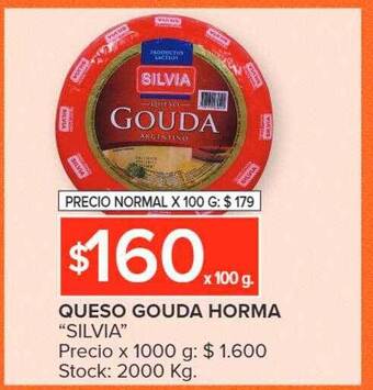 Carrefour Queso gouda horma silvia oferta