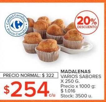 Carrefour Madalenas oferta