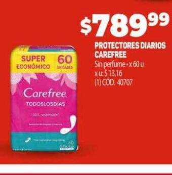 Makro Protectores diarios carefree oferta
