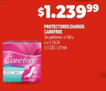 Makro Protectores diarios carefree oferta