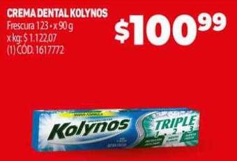 Makro Crema dental kolynos oferta