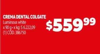 Makro Crema dental colgate oferta