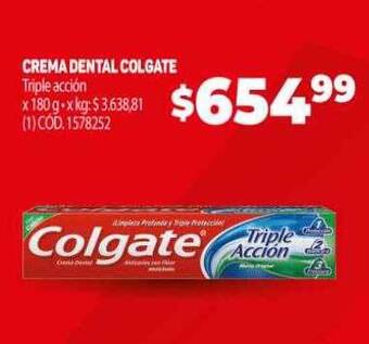 Makro Crema dental colgate oferta